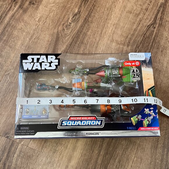 NEW Star Wars Micro Galaxy Squadron Boonta Eve/ Anakin's Naboo N-1 Starfighter - Picture 9 of 15